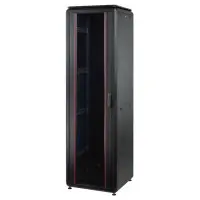 Шкаф Mirsan MR.GTV42U61DE.01 GTV 19" 42U 600x1000 (черный) RAL 9005