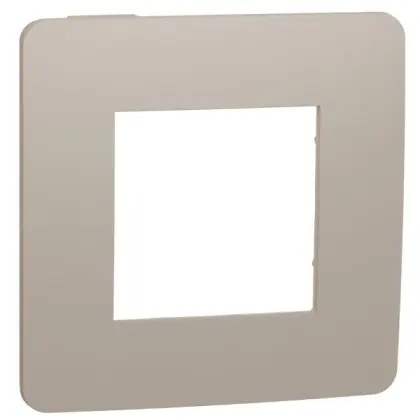 Однопостовая рамка Schneider Electric NU280227 (песочный/бежевый) Однопостовая рамка Schneider Electric NU280227 (песочный/бежевый)