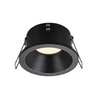 Точечный светильник врезной Oledim 7771295 TS20B ALU GU10 1x10W IP20 Черный