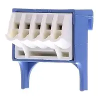 N-клемма QiuckConnect Hager VZ455N для щитов Volta (в комплекте 10шт)