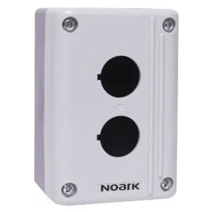 Кнопочный пост NOARK Ex9P2 FH 2 EU 2 места серый (111410)
