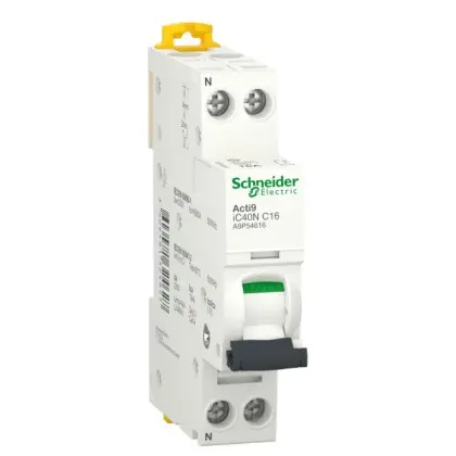 Автоматический выключатель Schneider Electric Acti9 A9P54616 1P+N 16А C 6кА