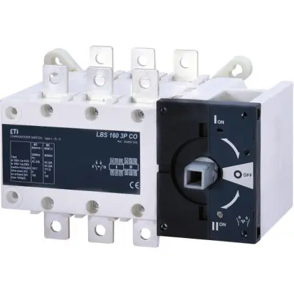 Перемикач навантаження ETI 004661550 LBS CO 3P 160 (1-0-2 160А)