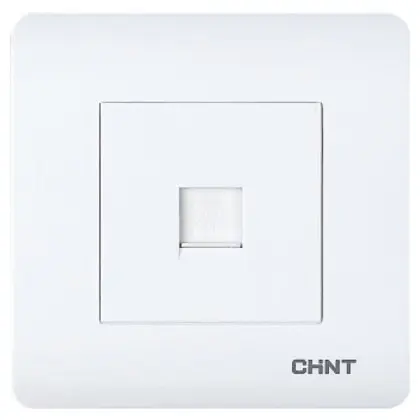 Интернет розетка RJ-45 Chint NEW3 8-проводящая белая (715395) Интернет розетка RJ-45 Chint NEW3 8-проводящая белая (715395)