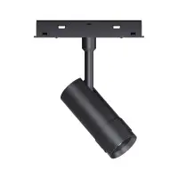 Магнитный трековый светильник Kloodi KDMG-FOCUS35 7W 3K BK LED 560Lm IP20 черный