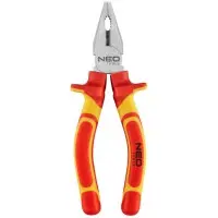 Поліровані комбіновані плоскогубці Neo Tools 01-220 160мм 1000В CrV Поліровані комбіновані плоскогубці Neo Tools 01-220 160мм 1000В CrV