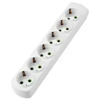 Колодка на 6 гнізд Lezard "Letiti" (721-0600-601) з/з