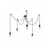 Люстра павук ElectroGurt Spider E27 5x60W IP20 Чорна Люстра павук ElectroGurt Spider E27 5x60W IP20 Чорна