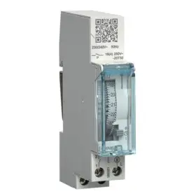 Аналоговий добовий таймер Hager EHN010 16А 1НВ без резерва ходу