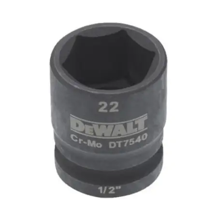 Ударна головка торцева DeWALT DT7540 Impact 22мм Ударна головка торцева DeWALT DT7540 Impact 22мм