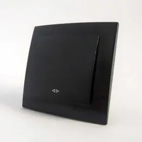 Выключатель Nilson Touran черный 1кл промежуточный ( 24221010 )