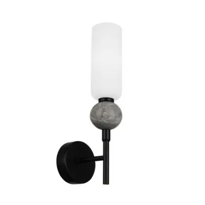 Бра, настенный светильник Italux WL-95331-1-BK Santos G9 1x40W IP20 черный