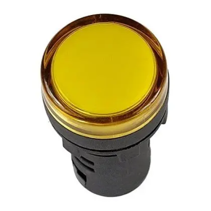 Сигнальная лампа TNSy AD22DS Ø22мм 380В AC желтая (TNSy5500466) Сигнальная лампа TNSy AD22DS Ø22мм 380В AC желтая (TNSy5500466)