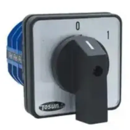 Пакетный переключатель TOSUNlux CA10-25 0-1 2P (6940151008101)
