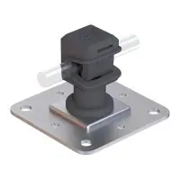 Держатель на подставке Leo Lightman Сlip StZn/Pa серый (318061)