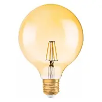 Світлодіодна лампа Osram 1906 LED Glode G125 6,5W/825 230V FIL Gold E27 4х1 (4058075809406) Світлодіодна лампа Osram 1906 LED Glode G125 6,5W/825 230V FIL Gold E27 4х1 (4058075809406)
