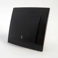 Выключатель Nilson Touran черный 1кл проходной ( 24221007 )