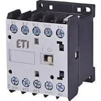 Мініатюрний контактор ETI 004641211 CEC 09.4Р 24V DC (9A; 4kW; AC3) 4р (4НВ) Мініатюрний контактор ETI 004641211 CEC 09.4Р 24V DC (9A; 4kW; AC3) 4р (4НВ)
