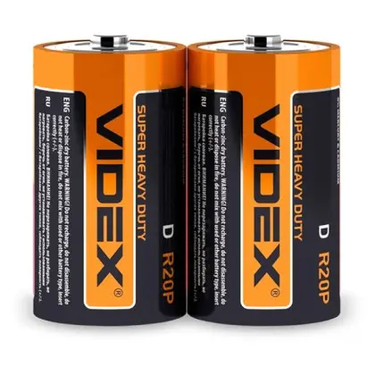 Сольова батарея Videx R2OP D (R2OP/D 2pcs S) 2 шт
