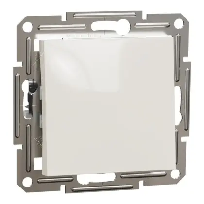Проходной переключатель Schneider Electric Asfora без рамки кремовый (EPH0470123)