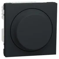 Універсальний поворотний світлорегулятор Schneider Electric NU351454 для LED ламп (антрацит) Універсальний поворотний світлорегулятор Schneider Electric NU351454 для LED ламп (антрацит)