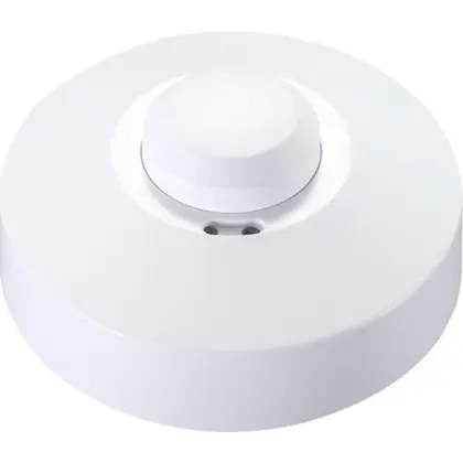 Микроволновый датчик движения E.Next e.sensor.mw.700.white 360° IP20 белый (s061021) Микроволновый датчик движения E.Next e.sensor.mw.700.white 360° IP20 белый (s061021)