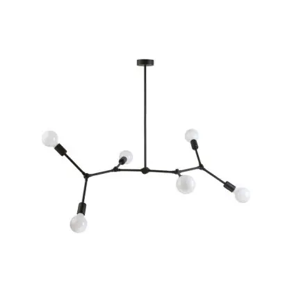 Люстра Nowodvorski 9138 Twig E27 6x25W IP20 чорна