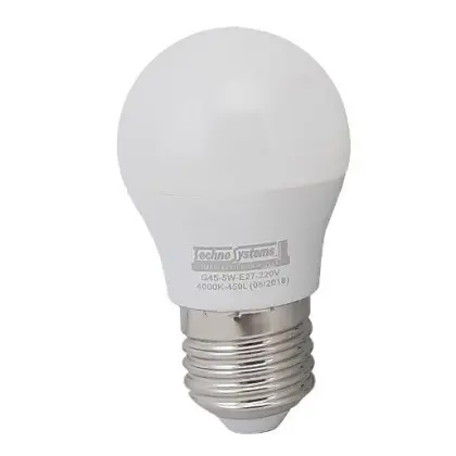 Светодиодная лампа TNSy LED ElectroGurt-G45-5W-E27-220V-4000K-450L ICCD (TNSy5000037)