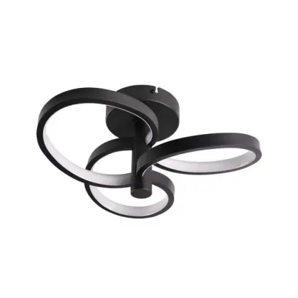Люстра Goldlux 336002 Ribbon LED 1x12W 4000K 1700Lm IP20 черная Люстра Goldlux 336002 Ribbon LED 1x12W 4000K 1700Lm IP20 черная