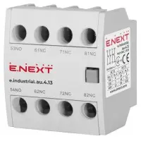 Дополнительный контакт E.Next e.industrial.au.4.13 1NO+3NC (i0140008)
