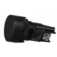 Кнопка «Старт» Аско-Укрем XB2-EH125 NO+NC з фіксацією чорна (A0140010040)