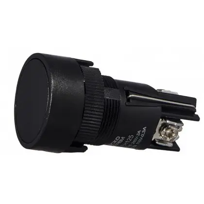 Кнопка «Старт» Аско-Укрем XB2-EH125 NO+NC с фиксацией черная (A0140010040) Кнопка «Старт» Аско-Укрем XB2-EH125 NO+NC с фиксацией черная (A0140010040)
