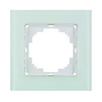 Рамка Nilson Alegra стекло белое 1-я ( 25WH0091 )