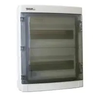 Влагозащищенный модульный щит TOSUNlux 26м накладной IP65 пластиковый UV ABS (6940151031789)