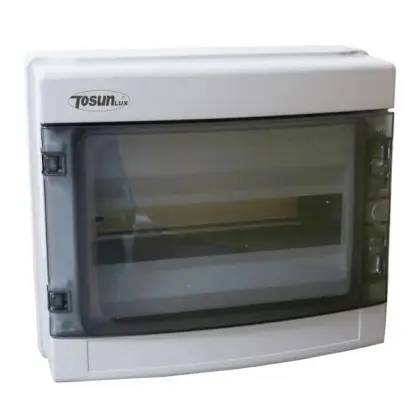 Влагозащищенный модульный щит TOSUNlux 18м накладной IP65 пластиковый UV ABS (6940151042341)