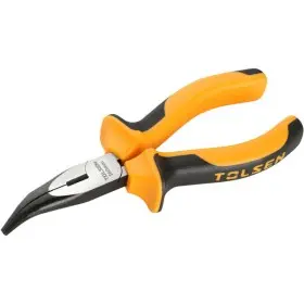 Длинногубцы загнутые Tolsen 160мм