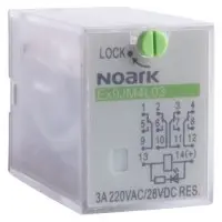 Електромеханічне реле NOARK Ex9JM4L03 3А 13В AC 4 контакти (110324)