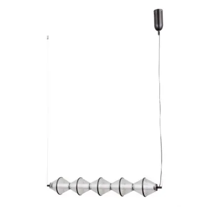 Подвесной светильник, люстра Italux PND-34395-5-BK Fuente LED 5x25W 3000K 1576Lm IP20 черный