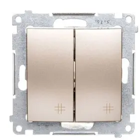 Подвійний перехресний вимикач Kontakt Simon Simon 54 Premium DW7/2.01/44