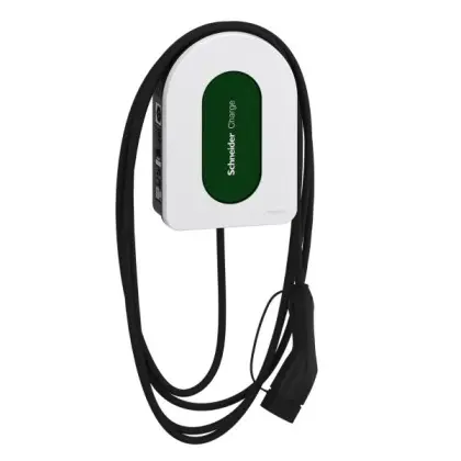 Зарядная станция Schneider Electric EVH5A11N2C7 3P+N Type2 16A 11кВт со встроенным кабелем 7м