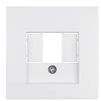 Накладка для гучномовців/USB-розеток, полярна білизна матова Berker S.1/B.3/B.7