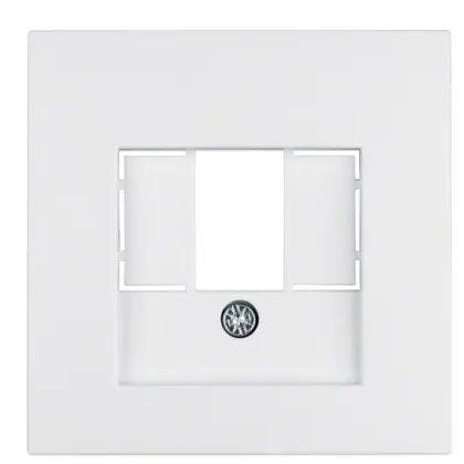 Накладка для гучномовців/USB-розеток, полярна білизна матова Berker S.1/B.3/B.7 Накладка для гучномовців/USB-розеток, полярна білизна матова Berker S.1/B.3/B.7