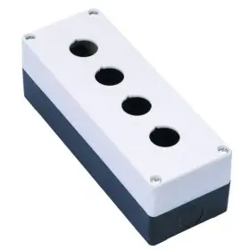 Корпус кнопочного поста CNC LAY5-4 4 места IP10 белый (Б00030663)