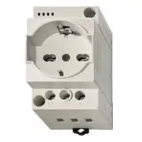 Розетка на DIN-рейку Finder 16А 230В AC Schuko (7U0082300000)