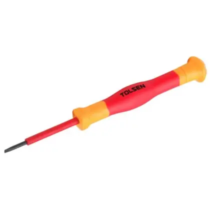 Прецизионная диэлектрическая отвертка Tolsen (V31415) Premium VDE 1.5х0.23х50мм