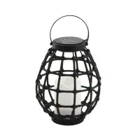 Уличный светильник на солнечной батарее Goldlux 313249 Koge LED 1600K IP44 коричневый