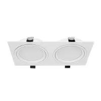 Світильник точковий Violux SPLIT-2L білий GX53 IP20 Violux ( 132006 )