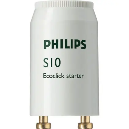 Стартер для ламп PHILIPS 10019557 S10 4-65W/1000 (тех.уп) Стартер для ламп PHILIPS 10019557 S10 4-65W/1000 (тех.уп)