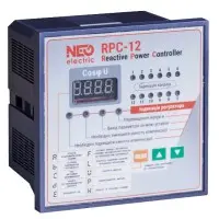 Регулятор реактивной мощности NEO RPC-12 control loop 6 ступеней 220В Регулятор реактивной мощности NEO RPC-12 control loop 6 ступеней 220В