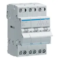 Перемикач Hager SFT340 3P 40А/230В 3м I-0-II Перемикач Hager SFT340 3P 40А/230В 3м I-0-II